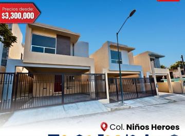 Casa · 160m² · 3 Recámaras · 2 Estacionamientos · Casa - Niños Héroes