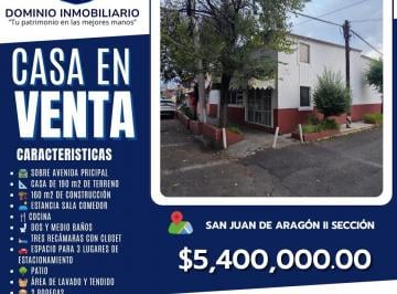 Casa de 3 habitaciones, Gustavo A. Madero · Dominio Inmobiliario Propone en Venta Casa en San Juan de Aragon II Seccion