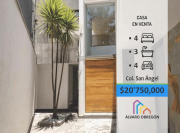 Casa · 378m² · 4 Estacionamientos · Moderna Casa en Venta San Ángel