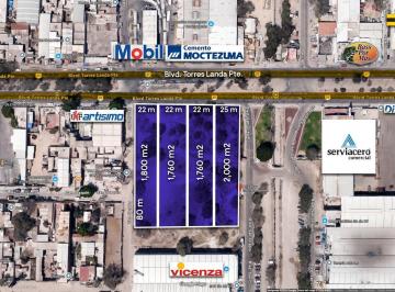 Terreno / Lote · 1800m² · Terrenos en Renta Blvd. Torres Landa, Industrial San Crispín, León, Guanajuato