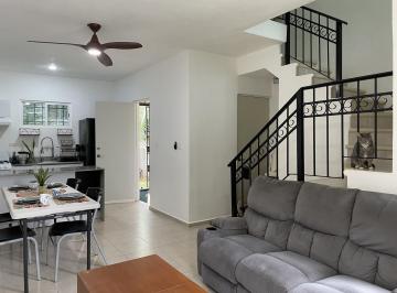 Casa · 79m² · 2 Recámaras · 2 Estacionamientos · Casa Amueblada Frente Al Parque en Renta | Santa Fe 2, Cancún