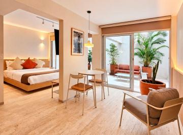 Departamento de 1 habitación, Miguel Hidalgo · Loft 41 m² Amueblado y Equipado con Gran Terraza Privada | Anzures–chapultepec