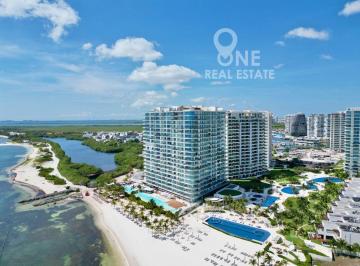 Departamento de 3 habitaciones, Benito Juárez · Departamento Frente Al Mar en Renta Sls Cancún