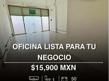 Oficina · 50m² · 2 Estacionamientos · Oficina 102 de 50 m² en Corp. Canaima, Cancún