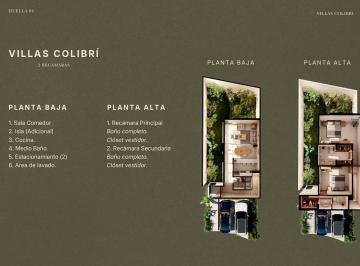 Villa · 169m² · 2 Recámaras · Villa en Venta en Villas Colibrí, Pajaro en Piedra, Tixcuytún Mérida Yucatán