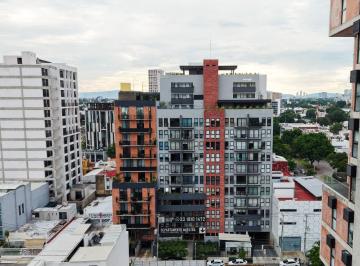 Departamento de 1 habitación, Guadalajara · Departamento Amueblado en Renta en Sant Mäarten Lofts, Americana