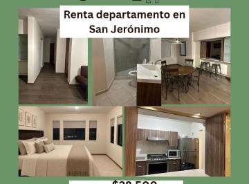 Departamento de 3 habitaciones, Monterrey · Renta Departamento en San Jeronimo