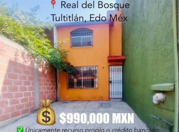 Casa de 2 habitaciones, Tultitlán · Venta* Casa en Real del Bosque, Tultitlán