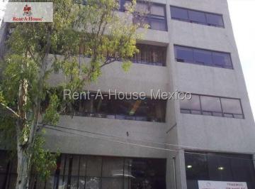 Edificio · 1049m² · 5 Estacionamientos · Edificio de Oficina en Renta en Anahuac, Miguel Hidalgo Jl 27 - 1041.