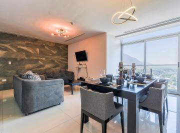 Departamento · 142m² · 3 Recámaras · 2 Estacionamientos · Departamento Totalmente Amueblado de Tres Habitaciones en Zona Tec