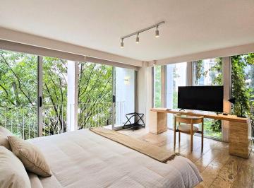 Departamento de 1 habitación, Miguel Hidalgo · Polanco–antara | Depto. 1rec Amueblado y Equipado con Ventanales Perimetrales, Vegetación Envolvente