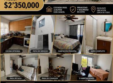 Casa de 3 habitaciones, Zapopan · Casa en Venta en Parques de Tesistán | 3 Recámaras, Paneles Solares y Acceso Pri