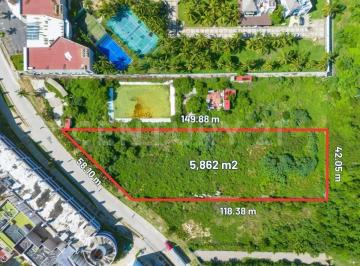 Terreno / Lote · 5862m² · Terreno de 5,862 m² Sobre Costera de Las Palmas I Playa Diamante, Acapulco