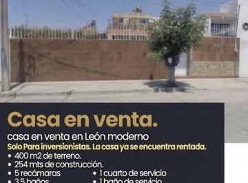 Casa de 5 habitaciones, León · Casa en Venta en León Moderno Para Inversionistas