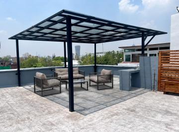 Departamento de 2 habitaciones, Cuauhtémoc · Renta Departamento con Rooftop Privado en La Roma
