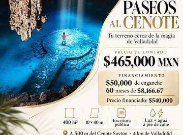 Terreno / Lote , Valladolid · Terreno de 400 m² Cerca de Cenote Suytún y Valladolid, Yucatán
