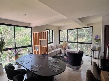 Departamento de 2 habitaciones, Cuajimalpa de Morelos · Departamento Amueblado en Renta de 90 m², en Arteaga y Salazar