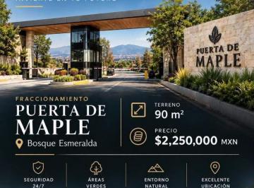 Terreno / Lote , Atizapán de Zaragoza · Terreno de 90 m² en Venta en Bosque Esmeralda