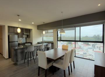 Departamento · 120m² · 3 Recámaras · 2 Estacionamientos · Departamento Amueblado en Renta en Fraccionamiento Arboreto | $17,450