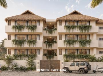 Departamento · 61m² · 1 Recámara · Departamentos en Preventa con Alberca en Punta Zicatela, Puerto Escondido, Oaxaca | Kanai Ocean View
