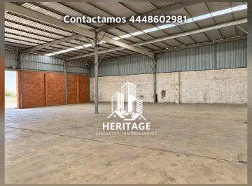 Bodega comercial , Soledad de Graciano Sánchez · Bodega de Renta con Amplio Patio de Maniobras