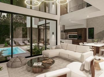 Villa · 353m² · 4 Recámaras · Villa 4 Recamaras de 353 m² en Villas Aliada, Tulum Country Club con Golf Pga y Central Park