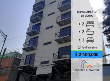 Departamento · 70m² · 2 Recámaras · 1 Estacionamiento · Amplio Departamento en Venta en Congreso de La Unión