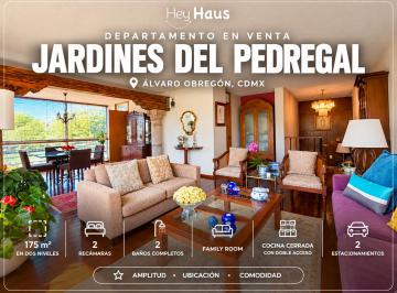 Departamento de 2 habitaciones, Alvaro Obregón · Departamento en Venta en Jardines del Pedregal, Álvaro Obregón