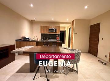 Departamento de 2 habitaciones, Benito Juárez · Departamento en Renta Amueblado o Sin Amueblar Col. del Valle