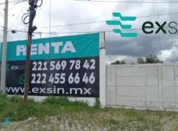 1 · Terreno en Renta a Pie de Carretera Federal Tehuacan de 1736 m²