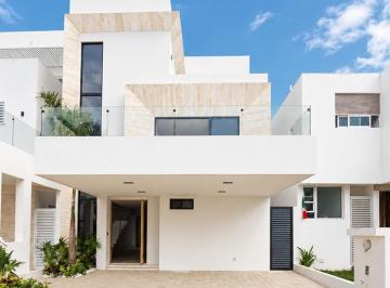 Casa · 282m² · 3 Recámaras · 2 Estacionamientos · Casa a Estrenar en Renta Sin Muebles en Residencial Aqua, Av Huayacan Cancun Quintana Roo