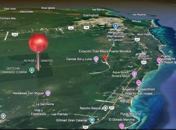 Terreno / Lote · 8463m² · Terreno en Venta en Puerto Morelos