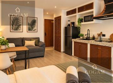 Departamento · 35m² · 1 Recámara · Estudio Amueblado en Renta en Playa del Carmen | a 2 Cuadras de La Playa