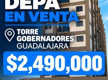 Departamento de 2 habitaciones, Guadalajara · Departamento en Venta en Guadalajara, Jalisco (Torre Gobernadores)