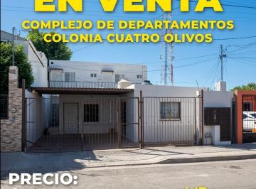 Terreno / Lote · 177m² · 6 Recámaras · Complejo de 6 Departamentos en Venta en Colonia Cuatro Olivos.