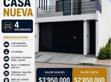 Casa de 4 habitaciones, Culiacán · Casa Nueva por Sector Santa Fe