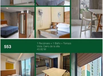 Departamento de 1 habitación, Monterrey · Departamento en Renta Amueblado de Una y Dos Recámaras, Monterrey Centro