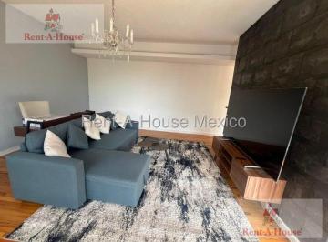 Departamento · 320m² · 4 Recámaras · 1 Estacionamiento · Departamento Amueblado en Renta en Polanco, Miguel Hidalgo Cr 27 - 991.