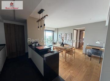 Departamento · 70m² · 2 Recámaras · 2 Estacionamientos · Departamento Amueblado en Renta en Hipódromo Condesa, Cuauhtémoc Cr 27 - 1078.