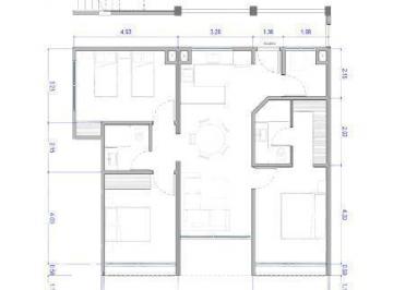 Departamento · 101m² · 3 Recámaras · 2 Estacionamientos · Departamento Nuevo en Venta en Arbolada, Cancún