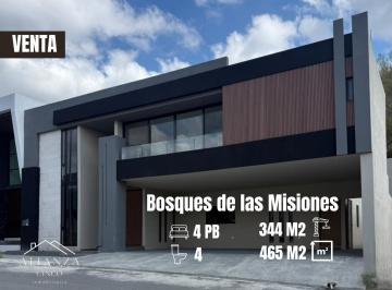Casa de 4 habitaciones, Santiago · Casa en Venta Bosques de Las Misiones, Recamara en Pb, Santiago