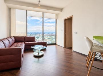 Departamento de 1 habitación, San Andrés Cholula · Departamento Amueblado en Renta Adamant I Puebla | Piso 27, Terraza y Vista Panorámica