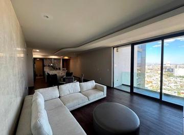 Departamento · 170m² · 3 Recámaras · Se Renta Departamento Amueblado y Equipado en Torre Cenit