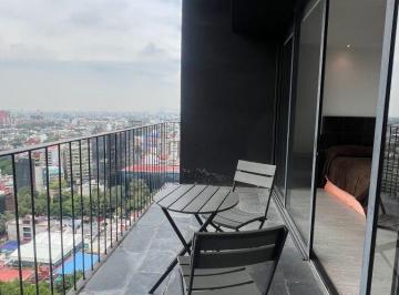Departamento de 2 habitaciones, Cuauhtémoc · Depa Amueblado y con Terraza en Paseo de La Reforma