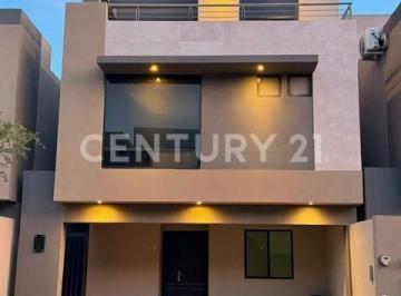 Casa · 180m² · 4 Recámaras · 2 Estacionamientos · Casa en Venta en Col. Residencial Aviana en Escobedo Nuevo Leon