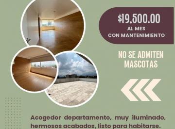 Departamento de 3 habitaciones, Alvaro Obregón · Departamento en Renta