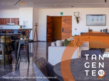 Departamento · 108m² · 1 Recámara · 2 Estacionamientos · Loft Departamento de 01 Recámara con Terraza, Vistas Panorámicas y Amenidades en Tangente 52 Slp