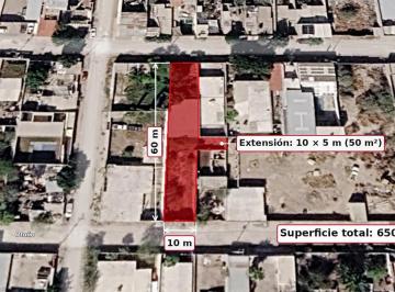Terreno / Lote · 650m² · Terreno en Venta en Miguel de La Madrid, Gómez Palacio, Durango.