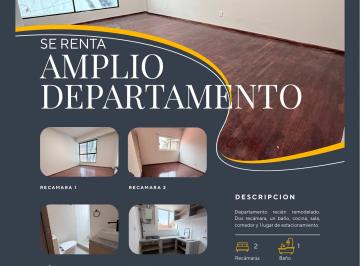 Departamento de 2 habitaciones, Benito Juárez · Amplio Departamento