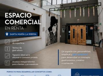 Local comercial , Cuauhtémoc · Local Comercial de 300 m² en Renta en Sta Maria Rivera